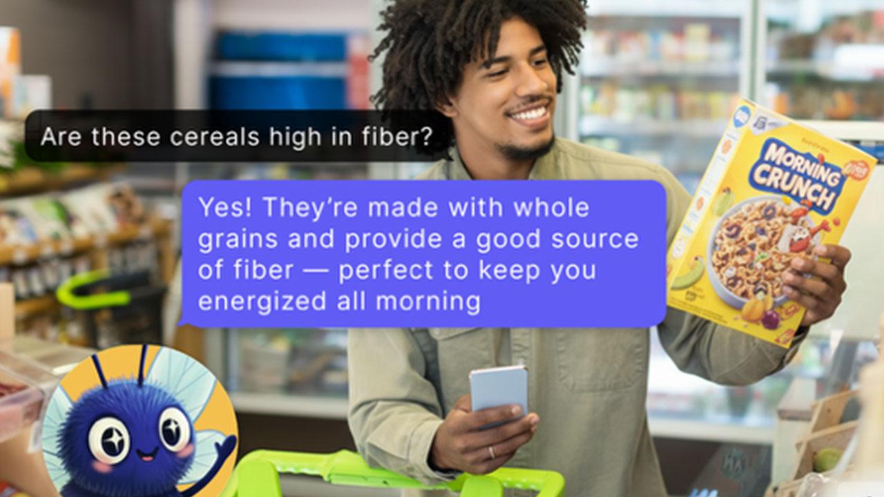 Complex food supply chain from farm to consumer
