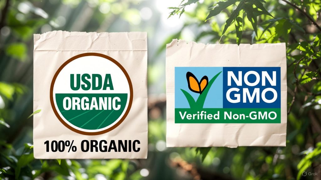 Organic certification enforcement process